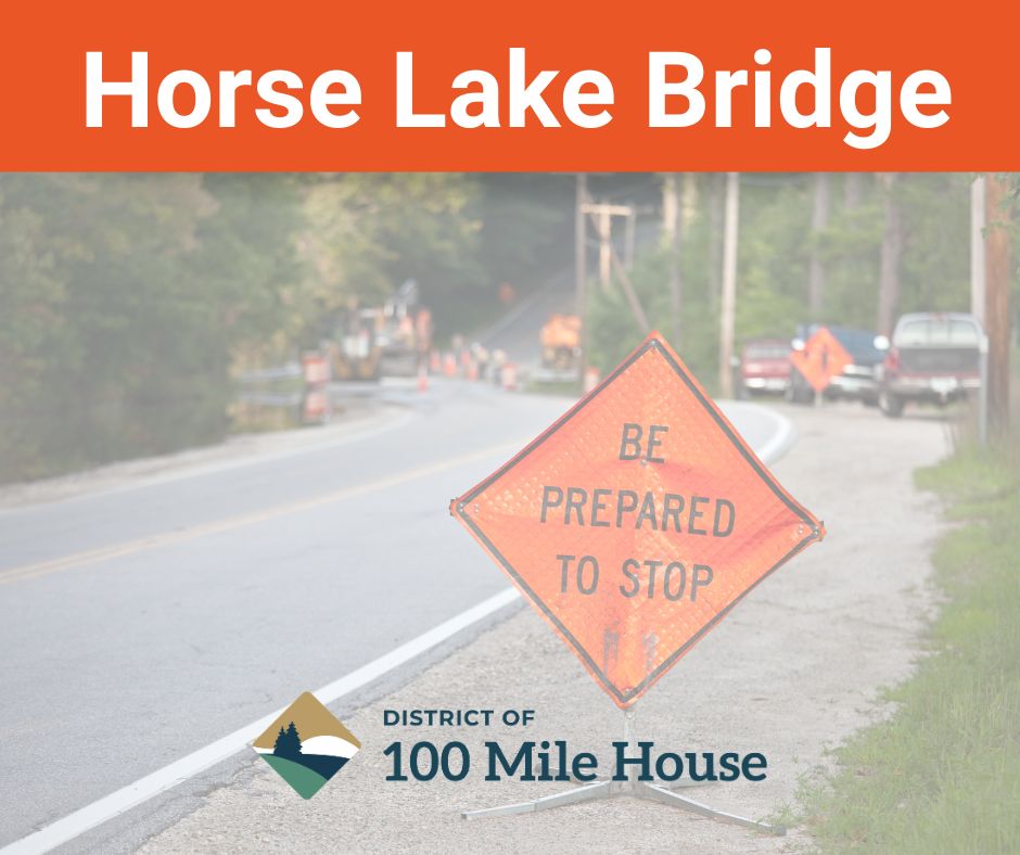 Horse Lake bridge expect delays